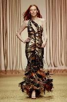 MFW - Karen Elson Models For Roberto Cavalli