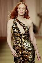 MFW - Karen Elson Models For Roberto Cavalli