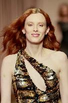 MFW - Karen Elson Models For Roberto Cavalli