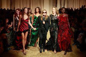 MFW - Roberto Cavalli Commemorative Runway