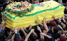 Pagers Attack Victims Funeral By Hezbollah - Beirut