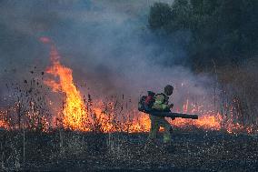 Hezbollah Fires Rockets At Kiryat Shmona - Israel