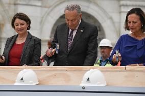 First Inaugural Platform Nail Driving Ceremony- Washington