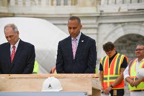 First Inaugural Platform Nail Driving Ceremony- Washington