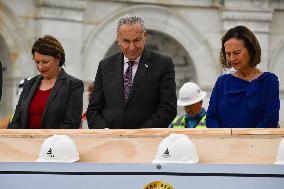 First Inaugural Platform Nail Driving Ceremony- Washington