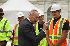 First Inaugural Platform Nail Driving Ceremony- Washington