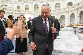 First Inaugural Platform Nail Driving Ceremony- Washington