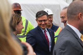 First Inaugural Platform Nail Driving Ceremony- Washington