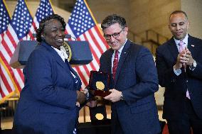 Hidden Figures Gold Medal Ceremony - Washington