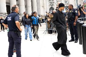 Sean Combs Family Exit Court After Second Bail Denial - NYC