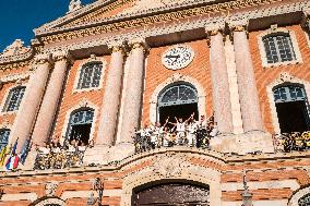 Welcome Ceremony For Paris 2024 Athletes - Toulouse