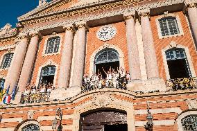 Welcome Ceremony For Paris 2024 Athletes - Toulouse