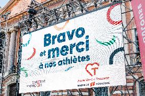 Welcome Ceremony For Paris 2024 Athletes - Toulouse