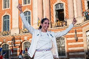 Welcome Ceremony For Paris 2024 Athletes - Toulouse