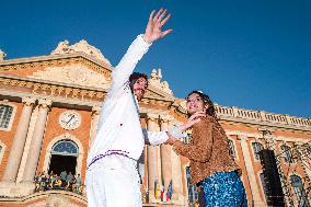 Welcome Ceremony For Paris 2024 Athletes - Toulouse