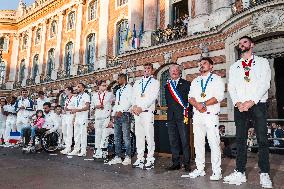 Welcome Ceremony For Paris 2024 Athletes - Toulouse