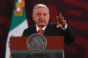 President Lopez Obrador News Conference - Mexico