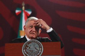 President Lopez Obrador News Conference - Mexico