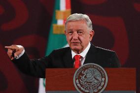 President Lopez Obrador News Conference - Mexico