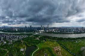 Typhoon Pulasan Approaching Nanjing