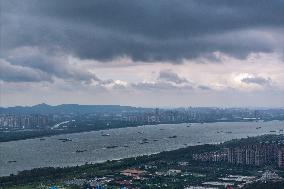 Typhoon Pulasan Approaching Nanjing