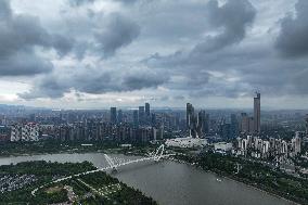 Typhoon Pulasan Approaching Nanjing