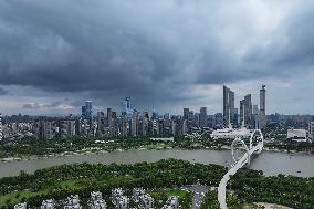 Typhoon Pulasan Approaching Nanjing