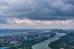 Typhoon Pulasan Approaching Nanjing