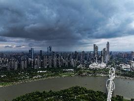 Typhoon Pulasan Approaching Nanjing