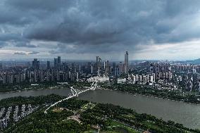 Typhoon Pulasan Approaching Nanjing