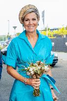 Queen Maxima At A Seminar - Dokkum