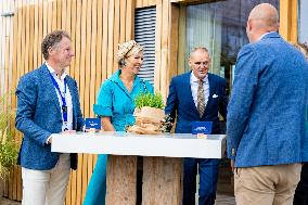 Queen Maxima At A Seminar - Dokkum