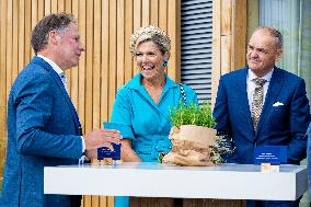 Queen Maxima At A Seminar - Dokkum