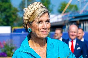 Queen Maxima At A Seminar - Dokkum