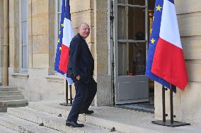 Political Forces Meeting At Matignon  - Paris