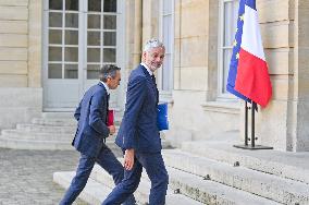 Political Forces Meeting At Matignon  - Paris