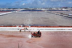 Guanxi Salt Farm in Lianyungang