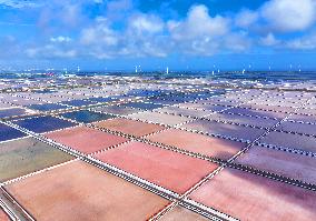 Guanxi Salt Farm in Lianyungang