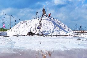 Guanxi Salt Farm in Lianyungang