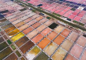 Guanxi Salt Farm in Lianyungang