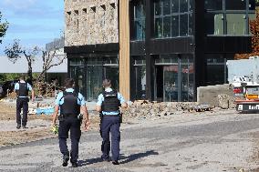 Explosive Found In Front Of A Store - Corsica