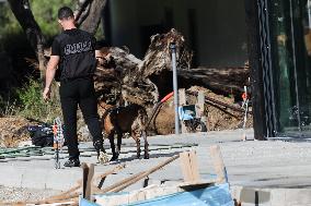 Explosive Found In Front Of A Store - Corsica