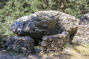 Samaria Gorge On The Island Of Crete