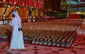 15,000 Teddy Bears Art Installation By Artist Bachir Muhammed In Doha.