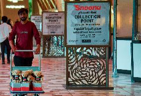 15,000 Teddy Bears Art Installation By Artist Bachir Muhammed In Doha.