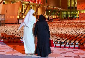 15,000 Teddy Bears Art Installation By Artist Bachir Muhammed In Doha.