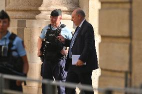 Political Forces Meeting At Matignon - Paris