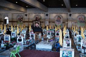 Hezbollah Fighter Funeral - Beirut