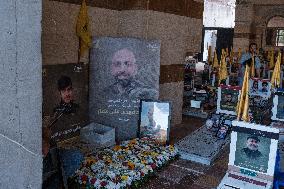 Hezbollah Fighter Funeral - Beirut