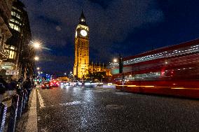 Night View Of Big Ben